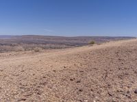 Africa Desert Landscape Under Clear Skies