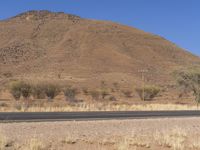 Africa's Mountain Landscape: A Beautiful Blend of Nature and Trees