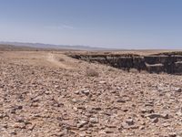 An African Canyon: Plateau Overlook in the Makhtesh Formation