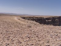 An African Canyon: Plateau Overlook in the Makhtesh Formation