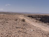 An African Canyon: Plateau Overlook in the Makhtesh Formation