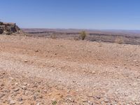 African Desert: Clear Sky Landscape