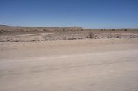 Endless Road Through African Desert Landscape