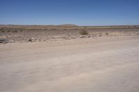 Endless Road Through African Desert Landscape