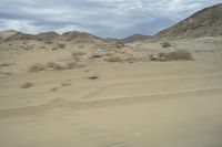 African Desert Landscape: Majestic Mountains in View