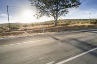 African Desert Road in South Africa