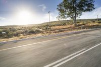 African Desert Road in South Africa