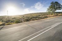 African Desert Road in South Africa