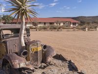 African Desert in South Africa: Clear Skies and Open Space