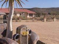 African Desert in South Africa: Clear Skies and Open Space