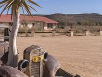 African Desert in South Africa: Clear Skies and Open Space