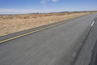 African Landscape: Desert Slope with Clear Sky