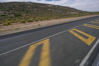 Endless Road Through African Landscape