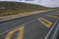 Endless Road Through African Landscape