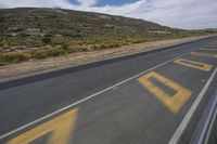 Endless Road Through African Landscape