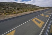 Endless Road Through African Landscape