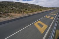 Endless Road Through African Landscape