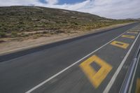 Endless Road Through African Landscape