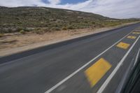 Endless Road Through African Landscape