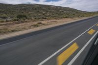 Endless Road Through African Landscape