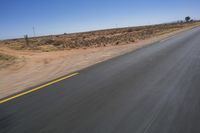 African Landscape Road Nature Plain