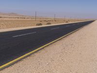 African Plain Desert Road Tar