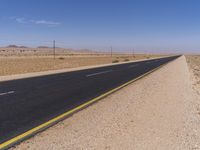 African Plain Desert Road Tar