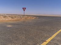 African Road Landscape: A Clear Sky Stretching Endlessly