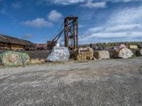 Agriculture and Construction in Colorado: Clouds, Dirt, and Gravel Surfaces