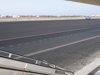 an airplane is on the tarmac and ready to take off and take off from the runway