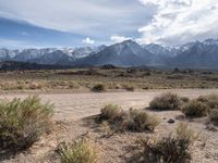 Alabama Hills: Desert Road Under Clear California Skies