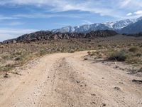 Alabama Hills: Dirt Roads Under California's Clear Sky