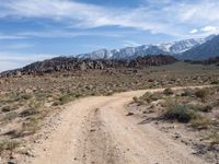 Alabama Hills: Dirt Roads Under California's Clear Sky