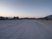 Alabama Hills: Gravel Roads Under Clear Skies