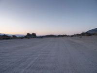 Alabama Hills: Gravel Roads Under Clear Skies