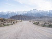 Alabama Hills Sunrise: Gravel Roads and Mountain Views