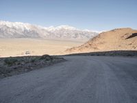 Alabama Hills: Gravel Tracks in Desert Landscapes