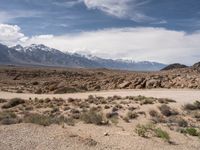 Alabama Hills Mountain Landscape Under Clear Skies