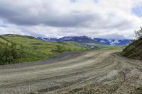 Alaska Scenic Mountain Road at Denali National Park