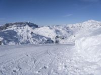 Alpine Landscape in France - Tourist Attraction