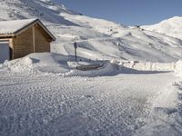 Alpine Landscape in Europe: Mountain Range