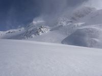 Alpine Landscape: Snow Covered Mountains