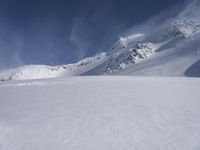 Alpine Landscape: Snow Covered Mountains