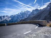 Alpine Landscape: The Scenic Stelvio Pass in Italy