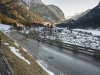 Alpine Mountain Pass in Germany: Clear Sky and Stunning Views