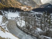 Alpine Mountain Pass in Germany: Clear Sky and Stunning Views