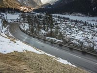 Alpine Mountain Pass in Germany: Clear Sky and Stunning Views