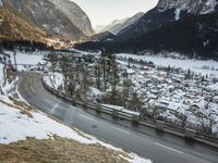Alpine Mountain Pass in Germany: Clear Sky and Stunning Views