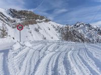 Alpine Road at Dawn in Switzerland