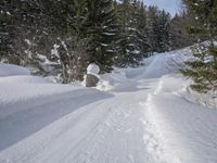 Alpine Road: A Breathtaking Mountain Range on a Clear Day
